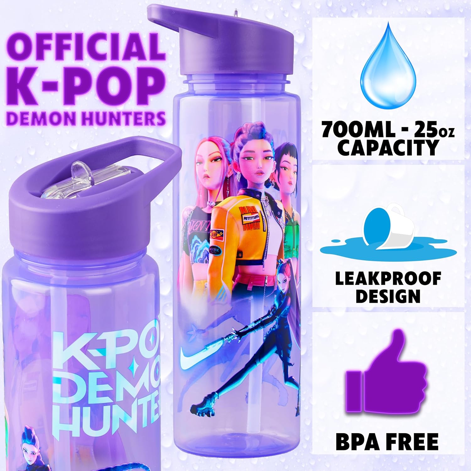 Thumbnail 1 de Huntrix 25oz water bottle 🥤