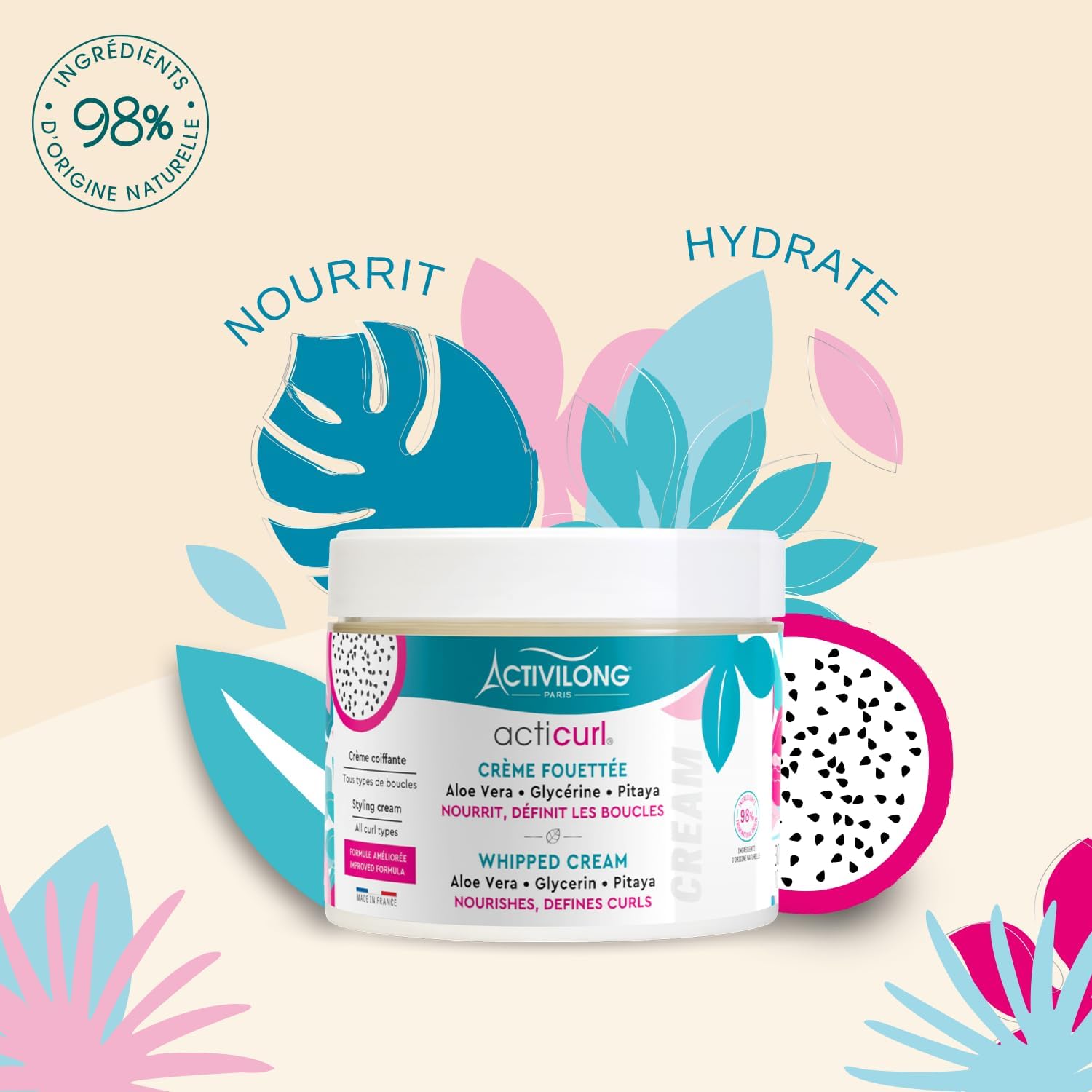 Detalle 2 de Activilong Crème Fouettée Acticurl 300ml 💇♀