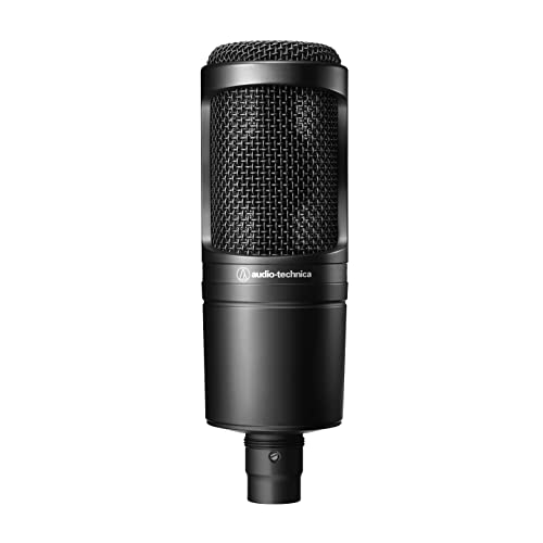Imagen de Audio-Technica AT2020 Cardioid Condenser Microphone – Black en OfertitasTOP