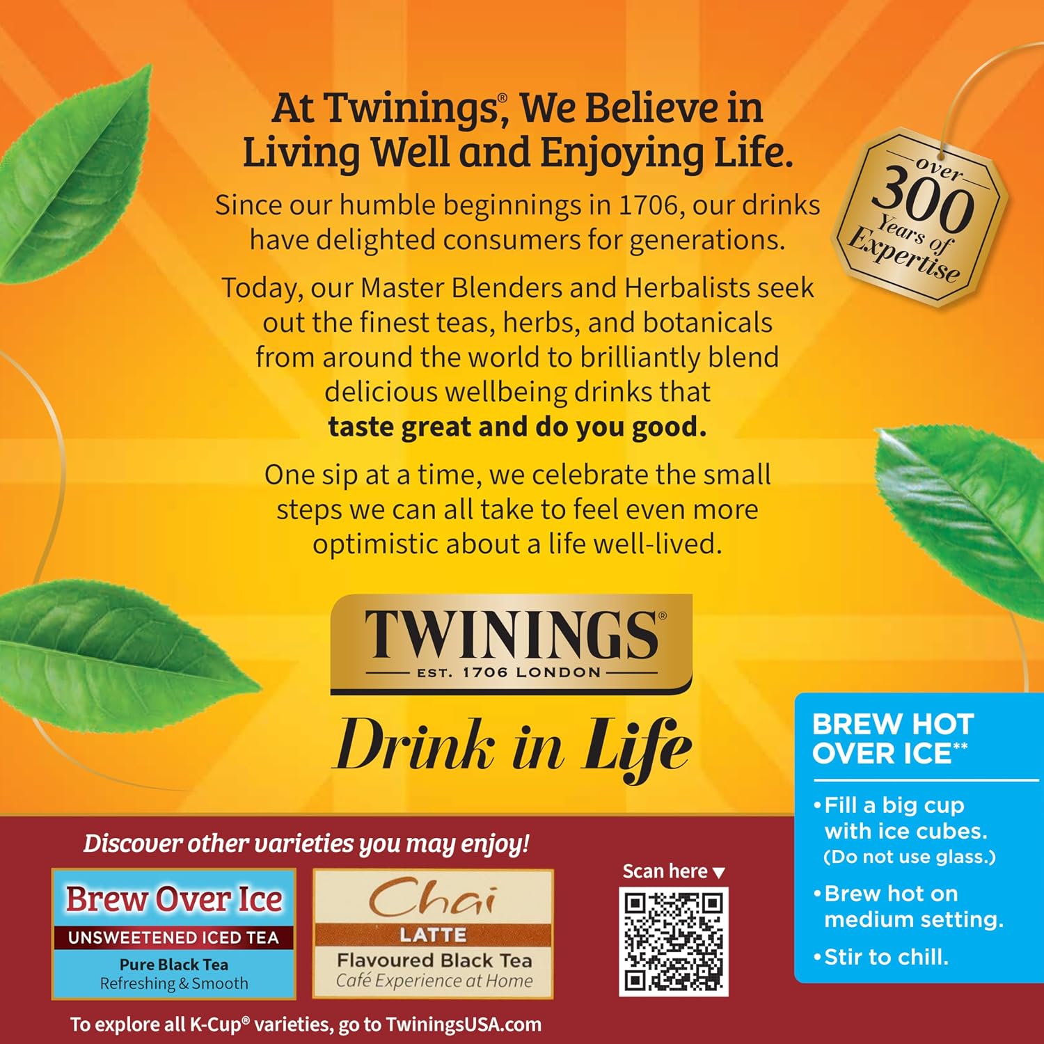 Detalle 2 de Twinings Chai Black Tea K-Cup Pods 24 Count