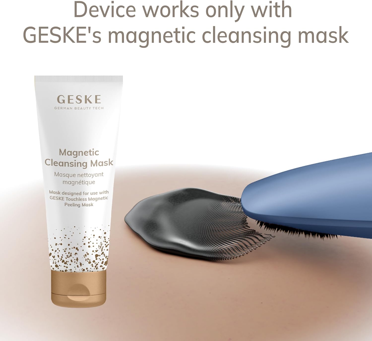Thumbnail 4 de GESKE Maschera peeling magnetica 5 in 1 SmartAppGuided: pulizia profonda e trattamento smart per viso
