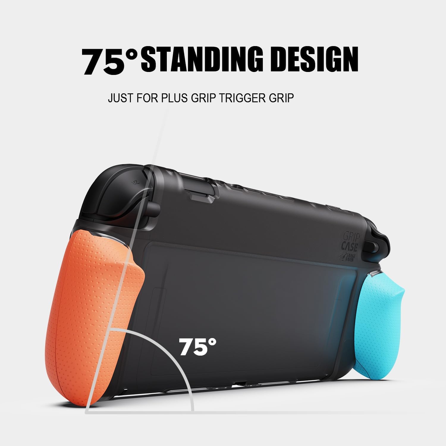 Detalle de Savage Raven GripCase Bundle for Nintendo Switch 2 – Dockable Soft Protective Case with Replaceable Grips and Maxcarry Case
