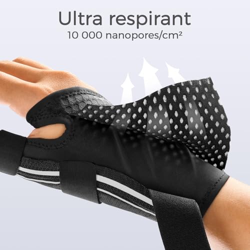 Thumbnail 3 de FREETOO Attelle de pouce ergonomique pour droitier ou gaucher – soutien ciblé et confort durable