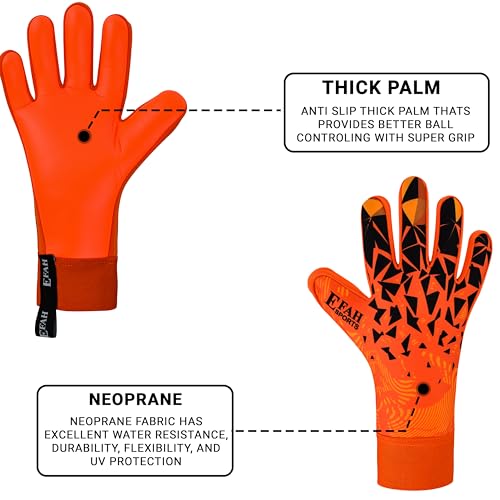 Detalle 2 de EFAH Soccer Goalkeeper Gloves
