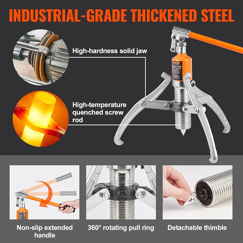 Thumbnail 2 de VEVOR 15 Ton Hydraulic Gear Puller