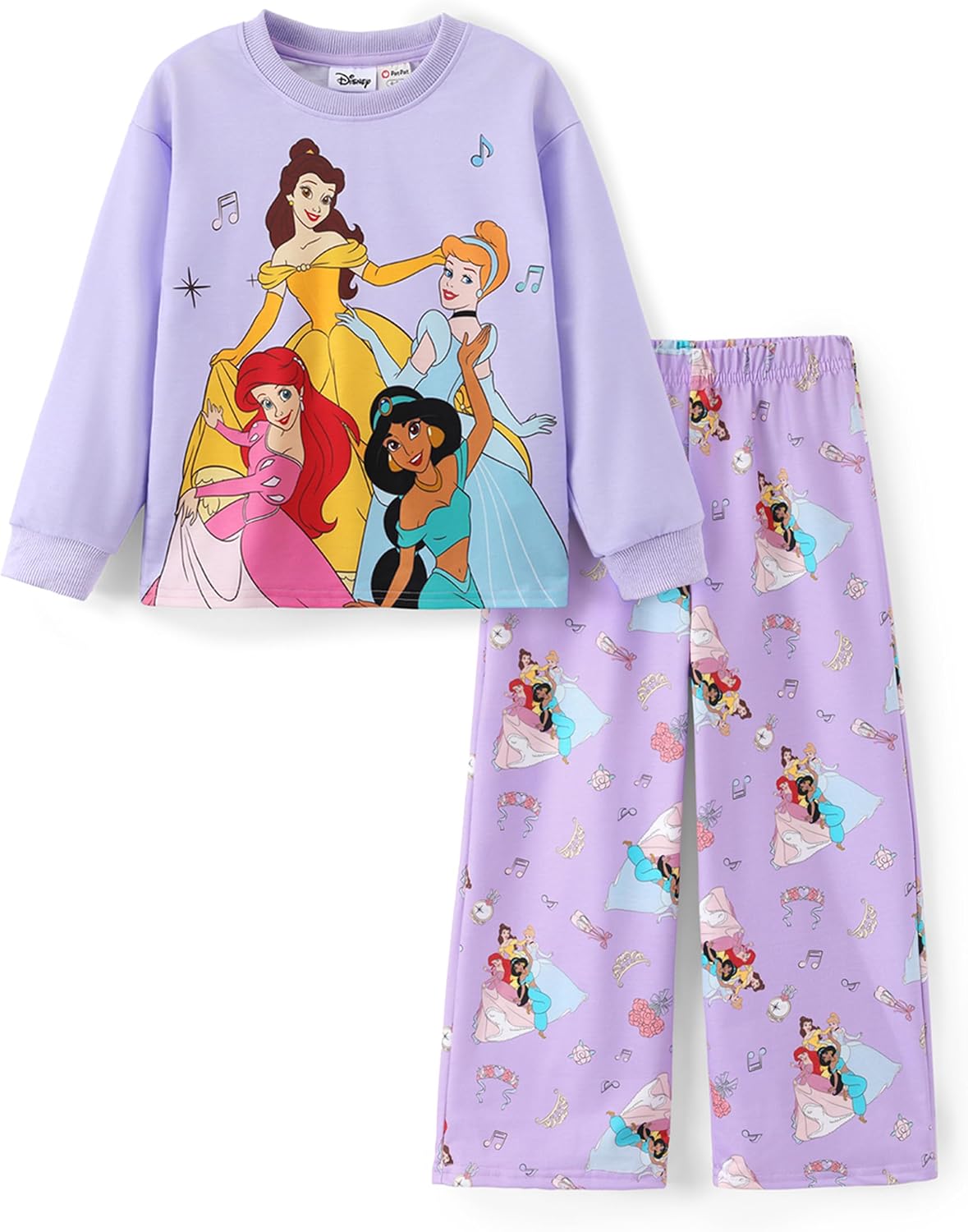 Detalle de Disney toddler clothing set, polyester-spandex blend