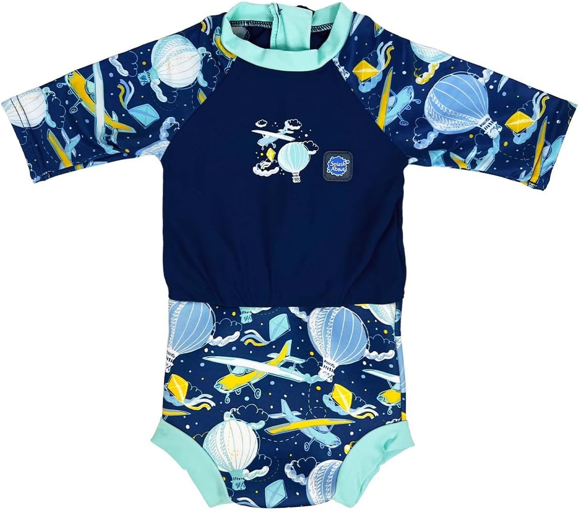 Thumbnail 4 de Splash About Happy Nappy Sunsuit (UPF50+) for Babies & Toddlers