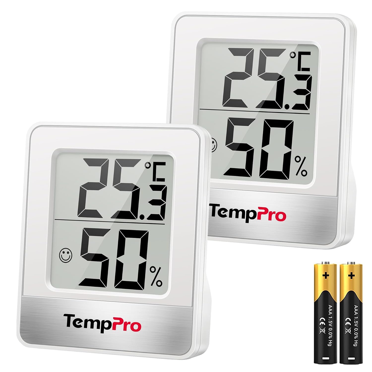 Detalle de ThermoPro TP49-2 Digital Room Thermometer 1 Hygrometer 🌡