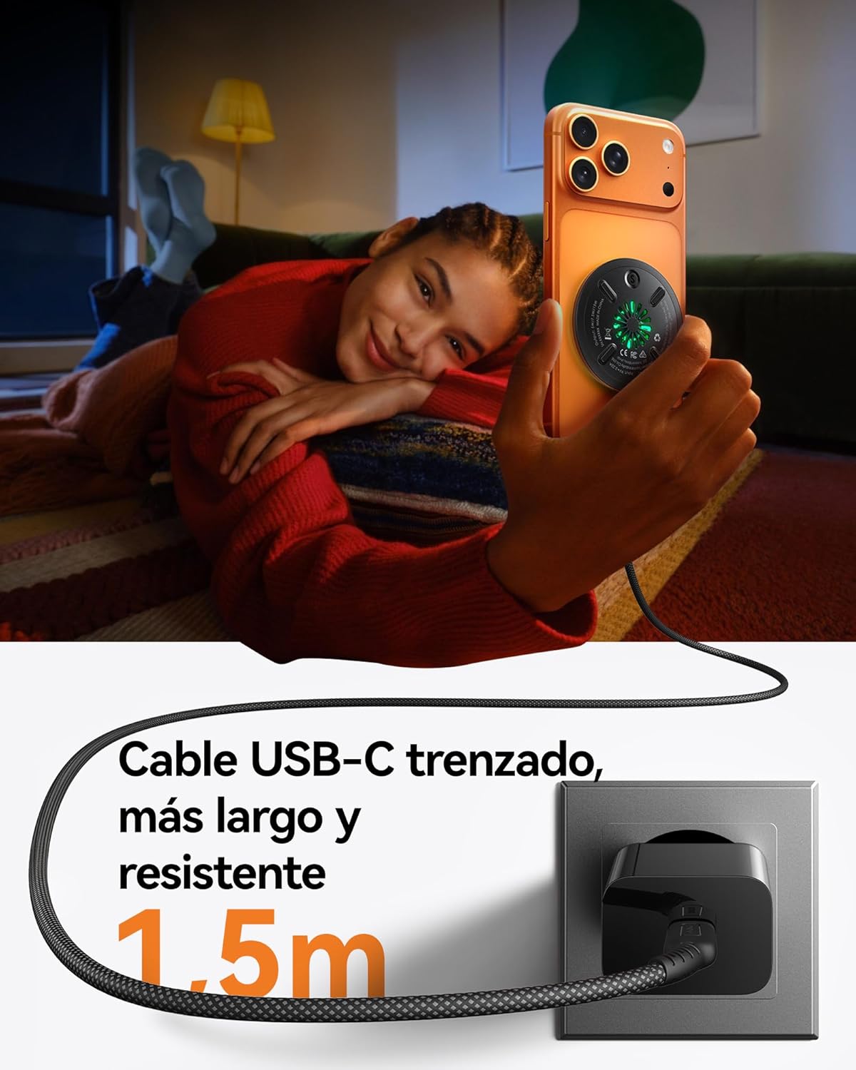 Thumbnail 6 de INIU Cargador Inalámbrico 15W carga rápida