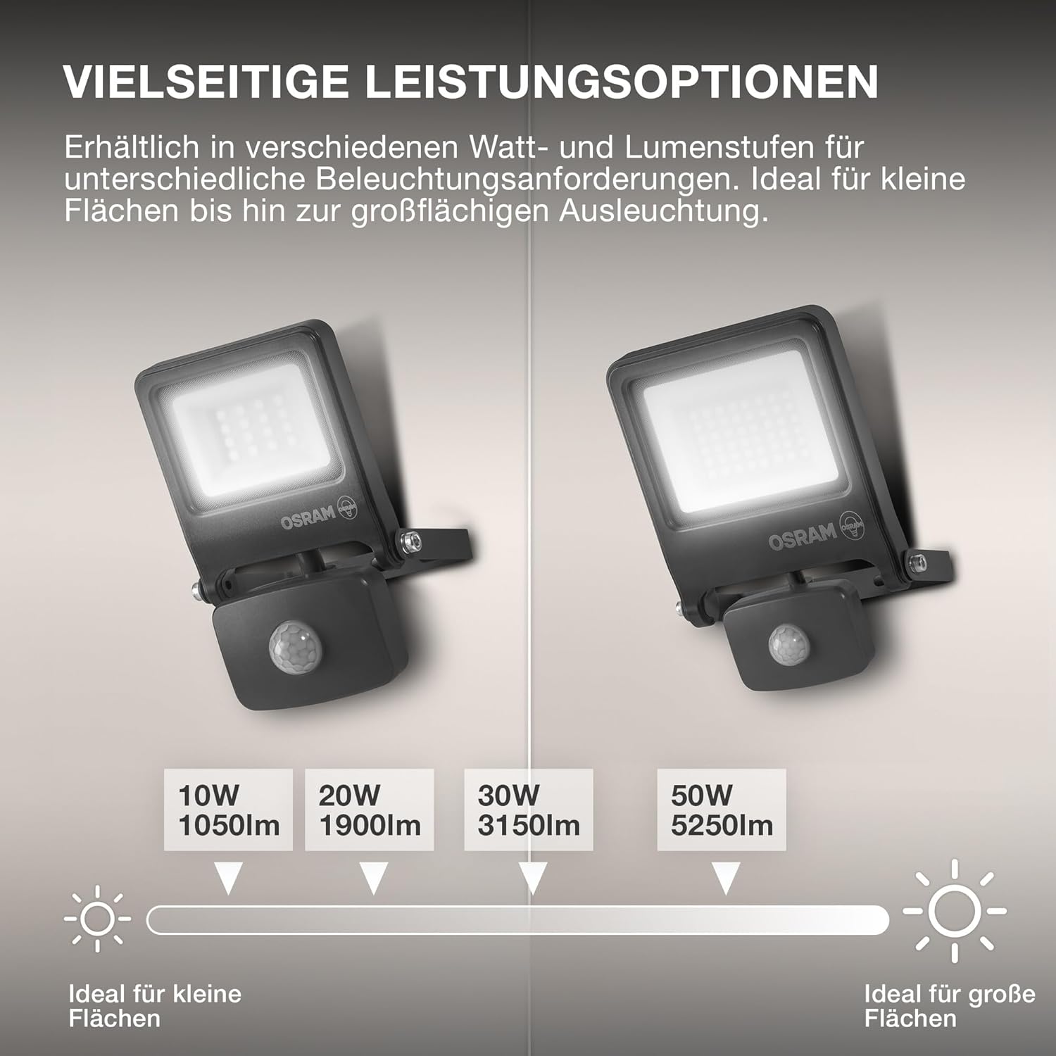 Thumbnail 6 de OSRAM Faretto Esterno con Sensore ENDURA Flood LED 10W – 1000lm, 4000K, IP65