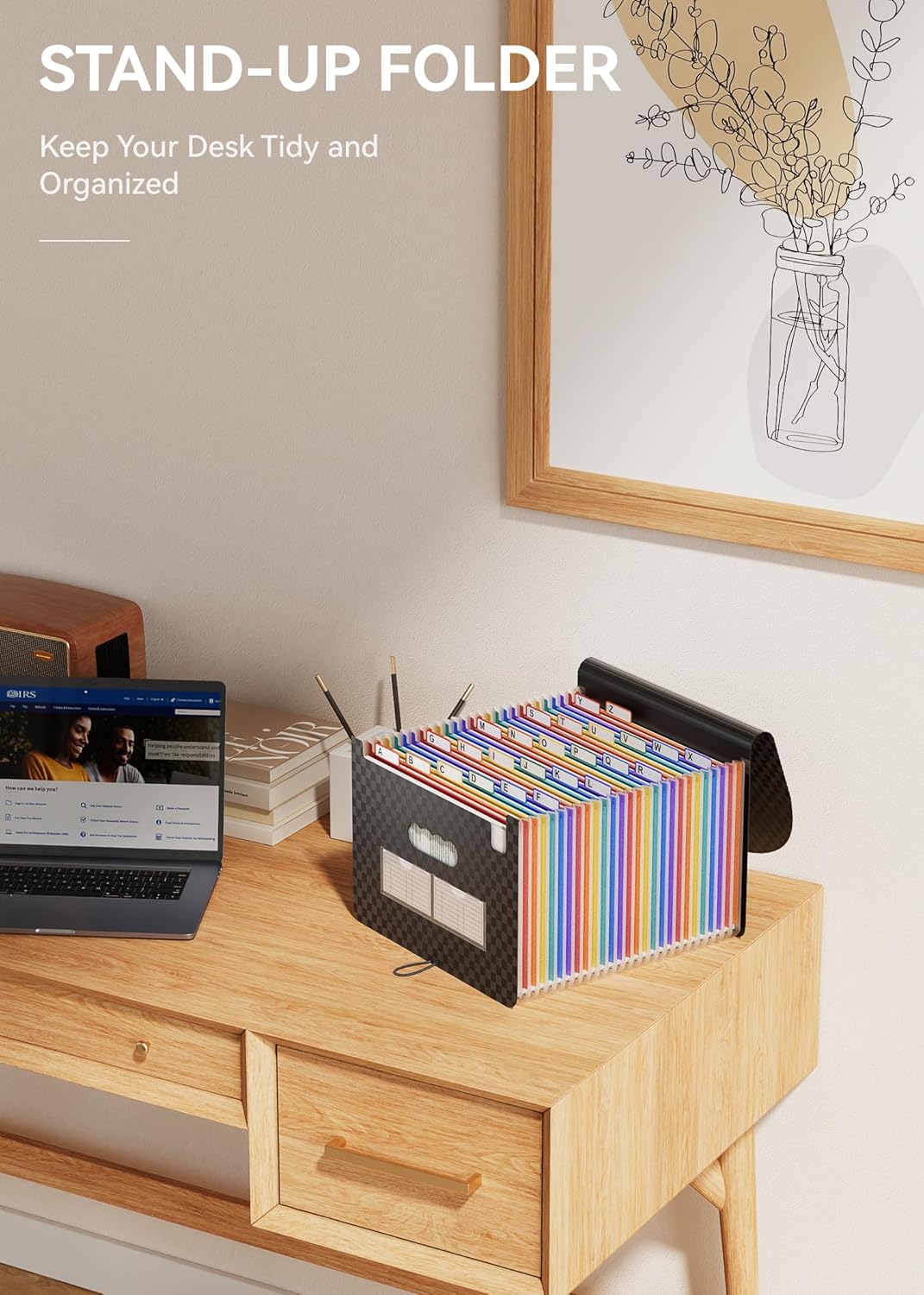 Thumbnail 6 de ABC life 26-pocket Expanding File Organiser