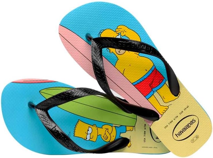 Thumbnail 3 de Havaianas Simpsons infradito unisex adulto Blu/Nero (35/36 EU)