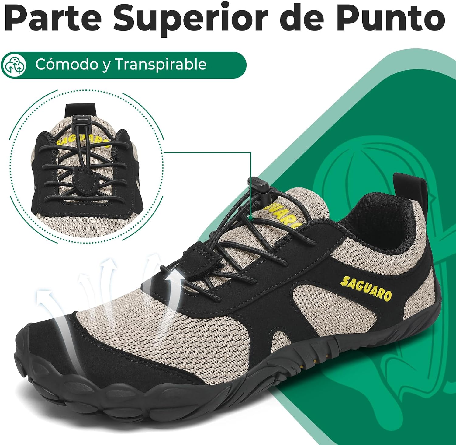 Thumbnail 2 de SAGUARO Punto Barefoot Zapatillas Minimalistas