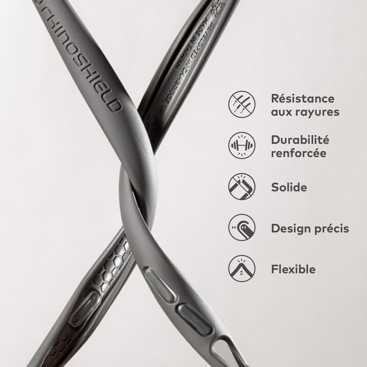 Thumbnail 4 de RhinoShield Mod NX pour iPhone 11 Pro Max — coque personnalisable Blanc (Modulaire)