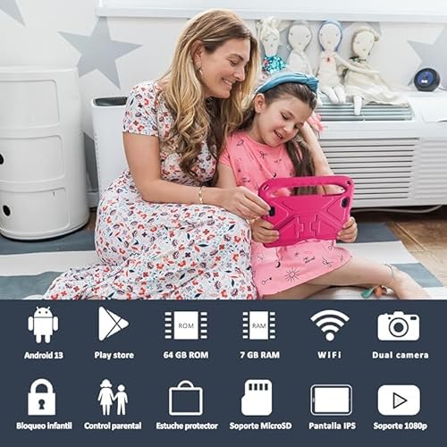 Detalle 2 de GOODTEL Tablette Android 7" avec GPS et double caméra ⚙