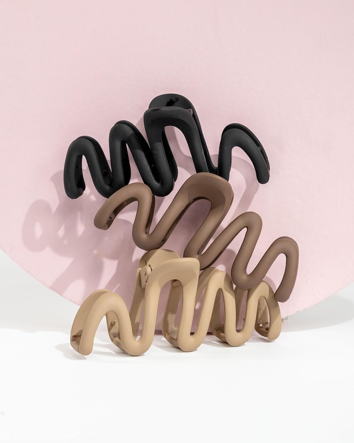 Thumbnail 2 de Brushworks Wave Claw Clips (3er-Set) – starke, bequeme Haarclips für einen modernen Look