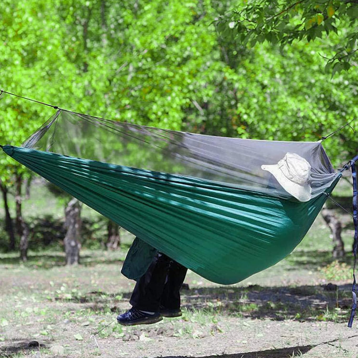 Thumbnail 6 de Sendowtek Amaca con zanzariera per campeggio e giardino, nylon 210T fino a 300 kg