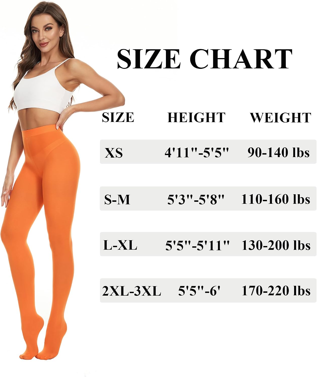 Detalle de DUCMODA Collant Femme Taille Haute 80 denier Doux Semi-Opaque, Extensible - Plus de 20 couleurs