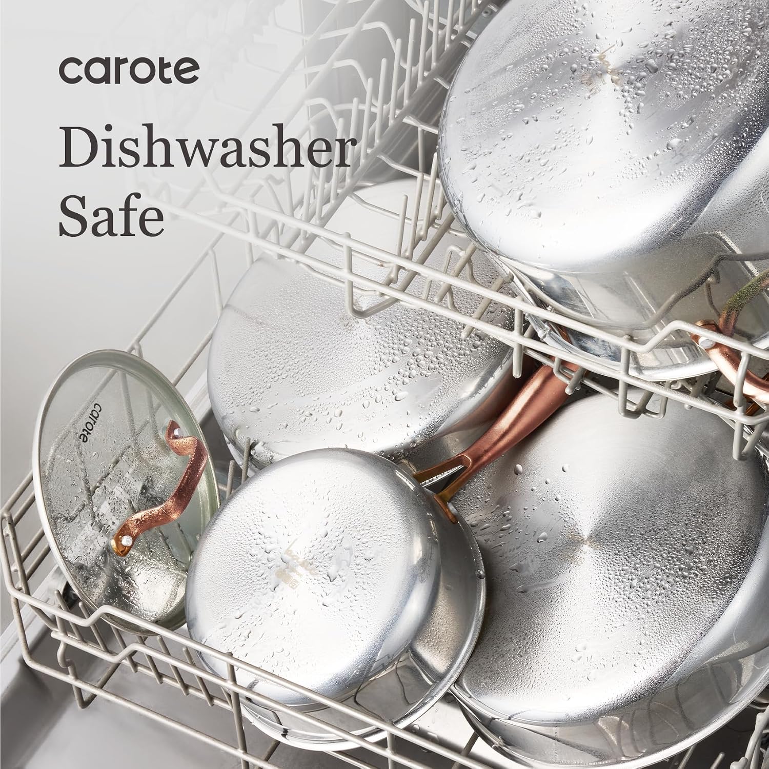 Thumbnail 6 de CAROTE Stainless Steel Cookware Set 30-Piece