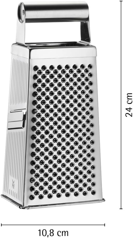 Thumbnail 5 de WMF Gourmet Vierkantreibe (8 x 24 cm) aus Edelstahl mit 4 Reibeflächen – ideal für Kartoffeln, Gemüse & mehr