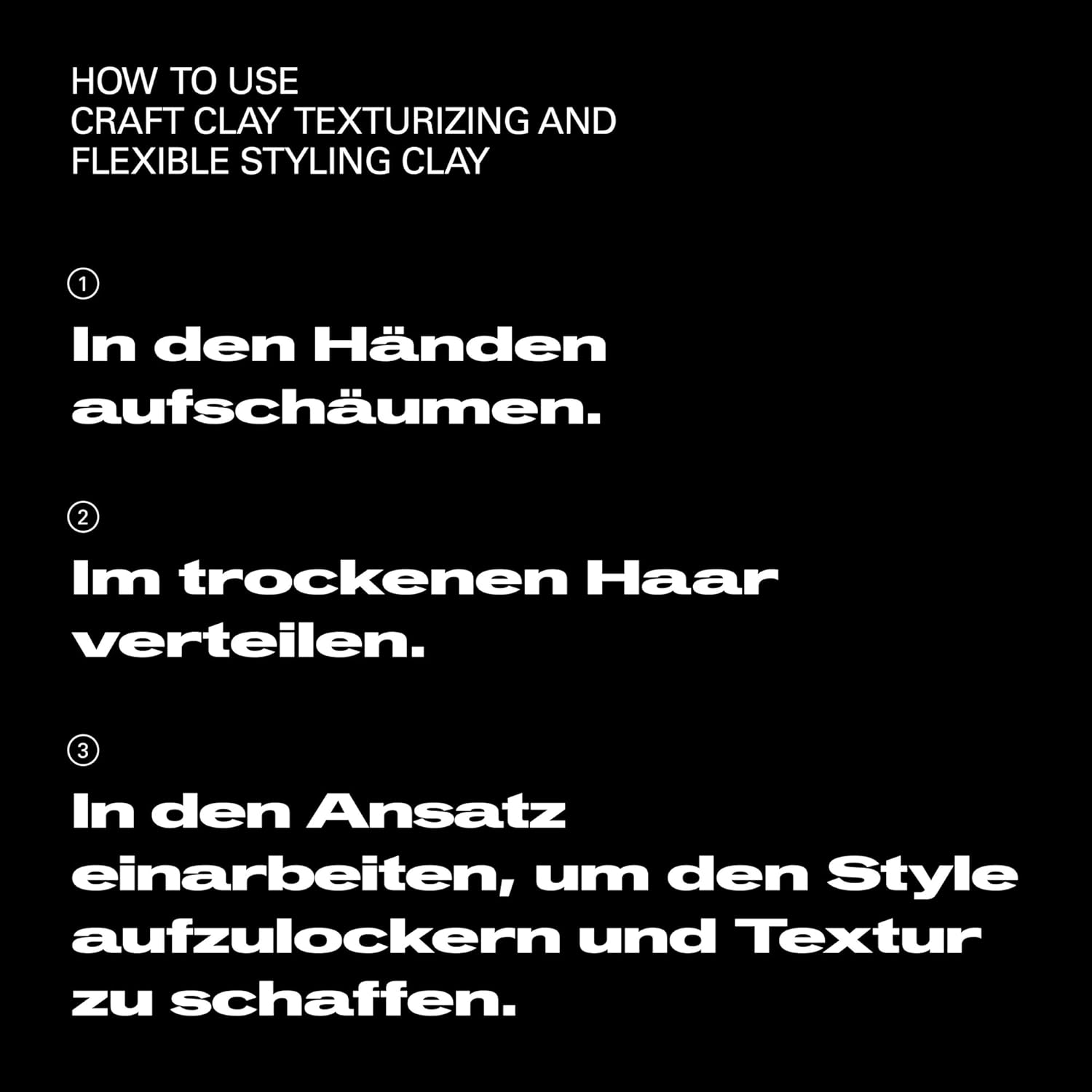 Thumbnail 5 de Sebastian Professional Craft Clay Texturizing & Flexible Styling Clay – Mattes Haarwachs (50 ml) für definierte Textur