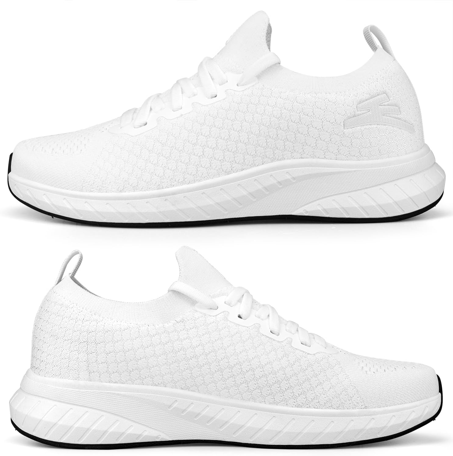 Detalle de Puweco Womens Trainers: Breathable, Lightweight Non-Slip Shoes for Active Lifestyles