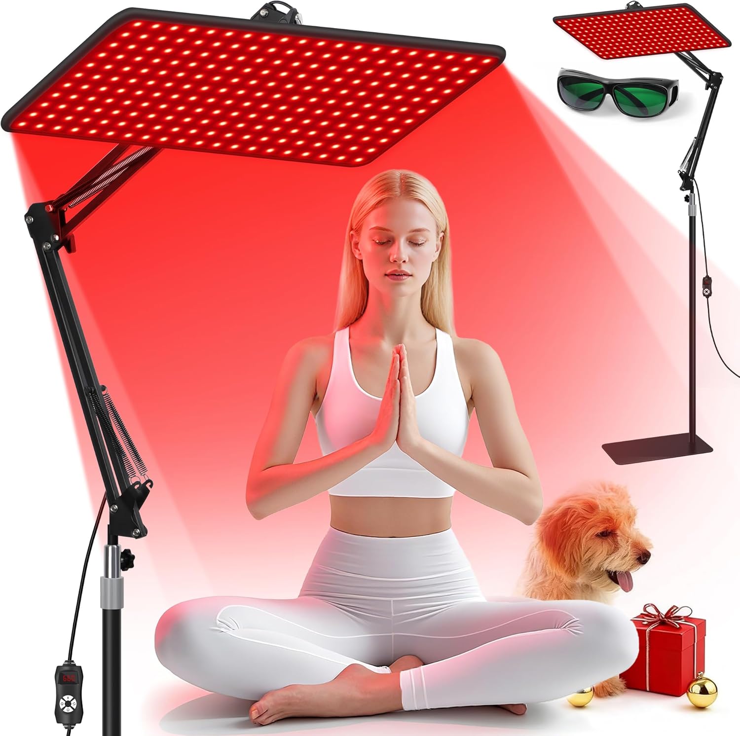 Morfone Advanced Red Light Therapy Lamp 200 LEDs