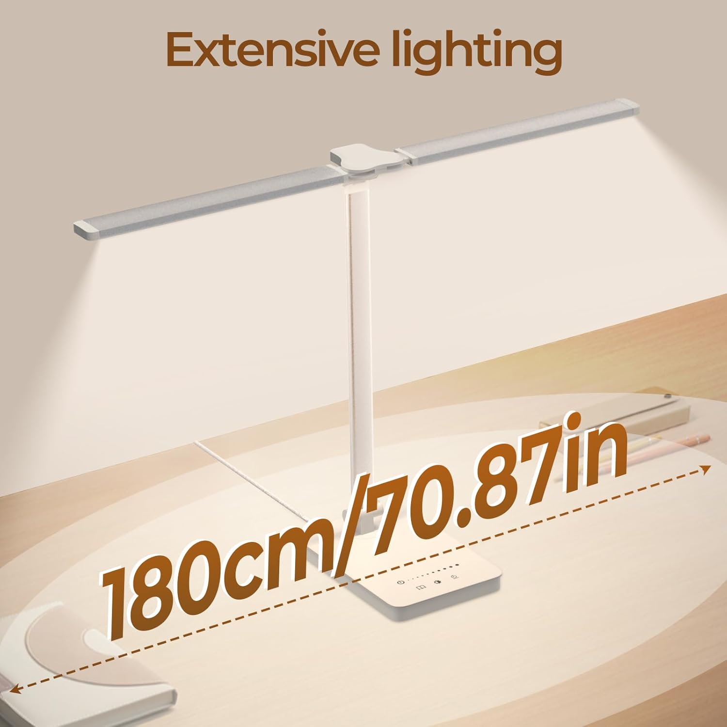 Thumbnail 6 de JVURICE LED Schreibtischlampe 15W Dimmbar Augenschutz