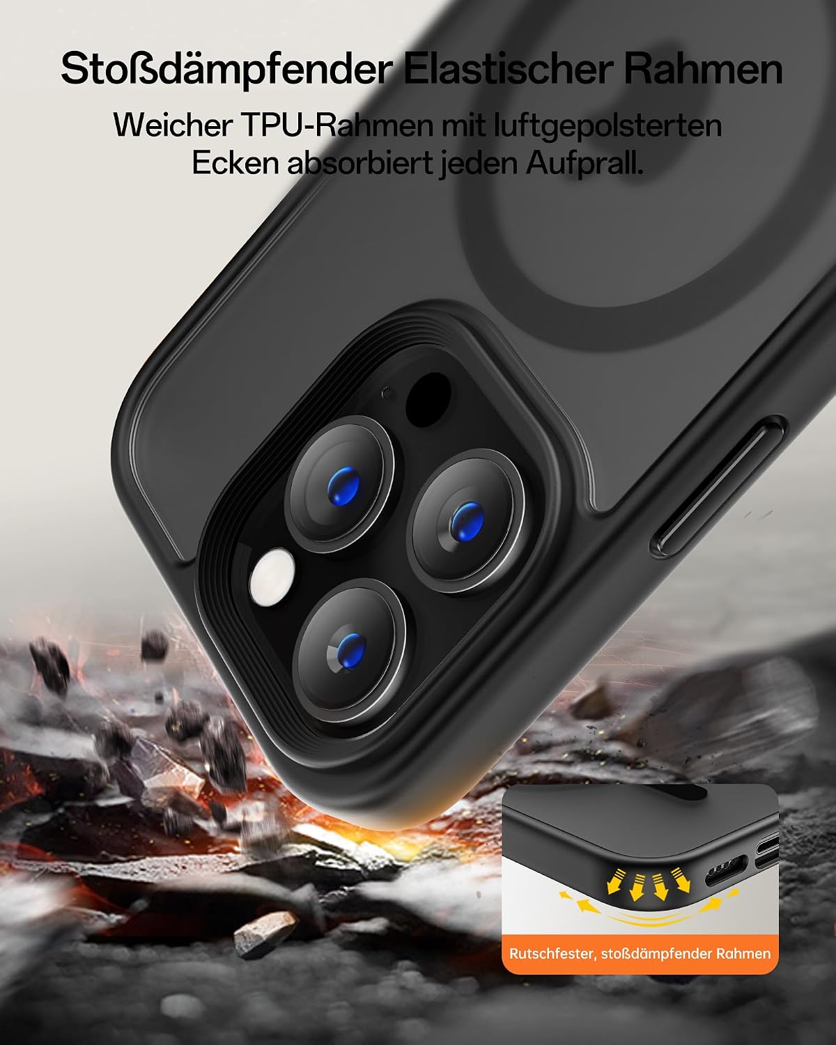 Thumbnail 4 de UNBREAKcable iPhone 15 Pro Hülle 6,1 Zoll