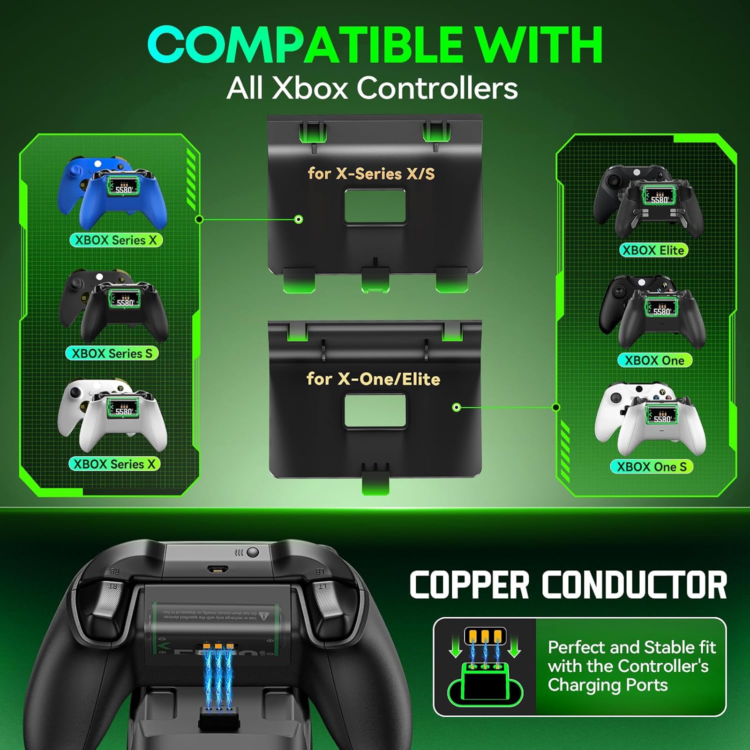Thumbnail 1 de OIVO Controller Charging Dock 5580mWh