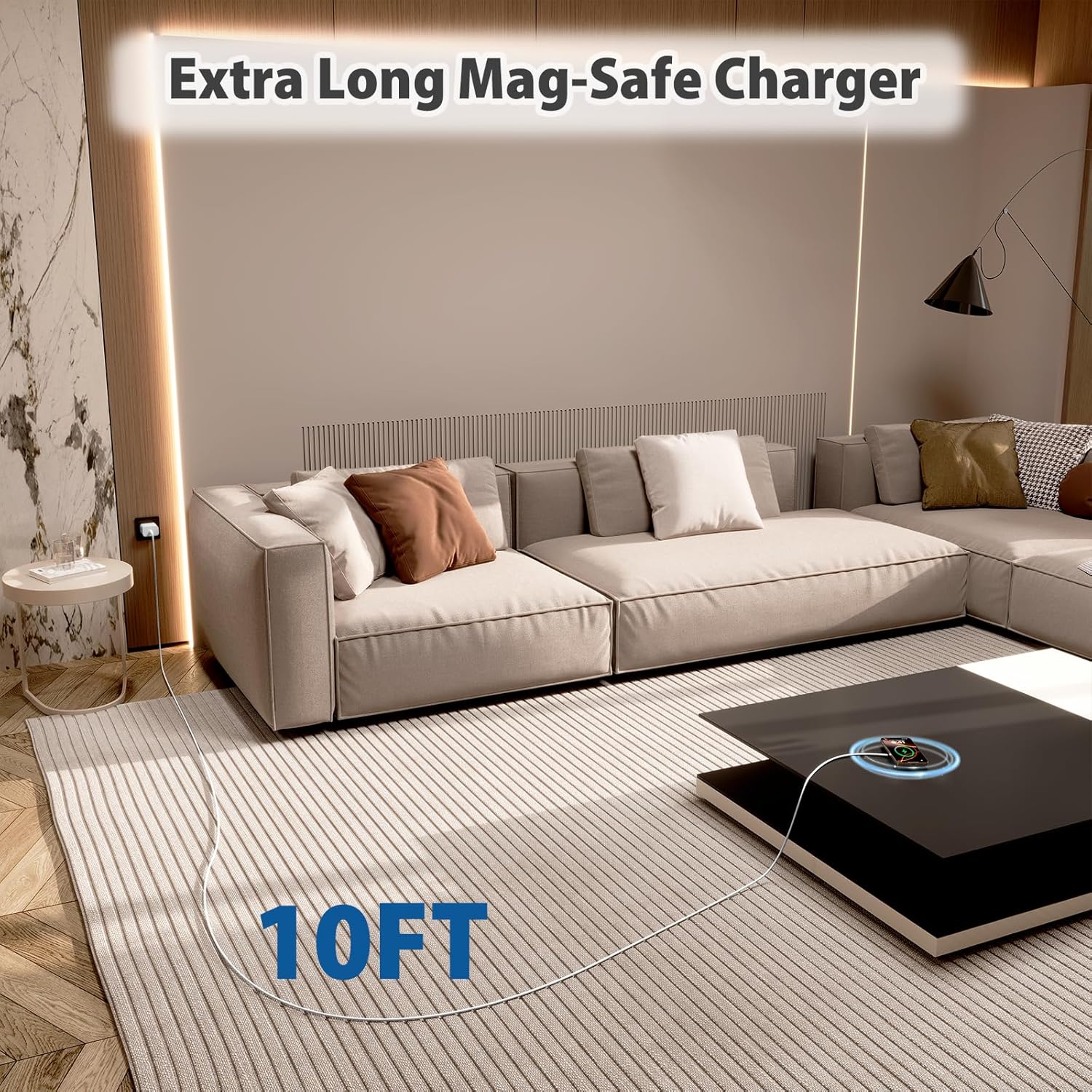 Thumbnail 6 de Magnetic Charger 10 ft for iPhone