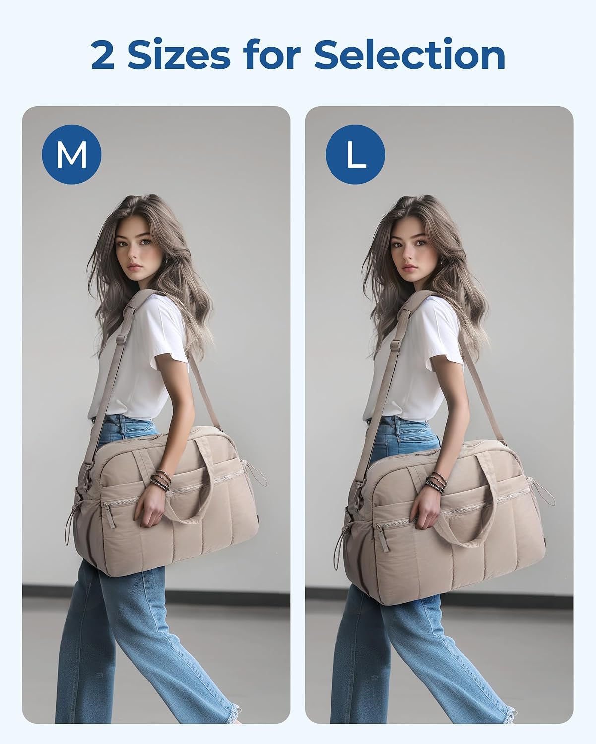 Thumbnail 6 de BAGSMART Reisetasche Damen 38L mit Nassfach 👝