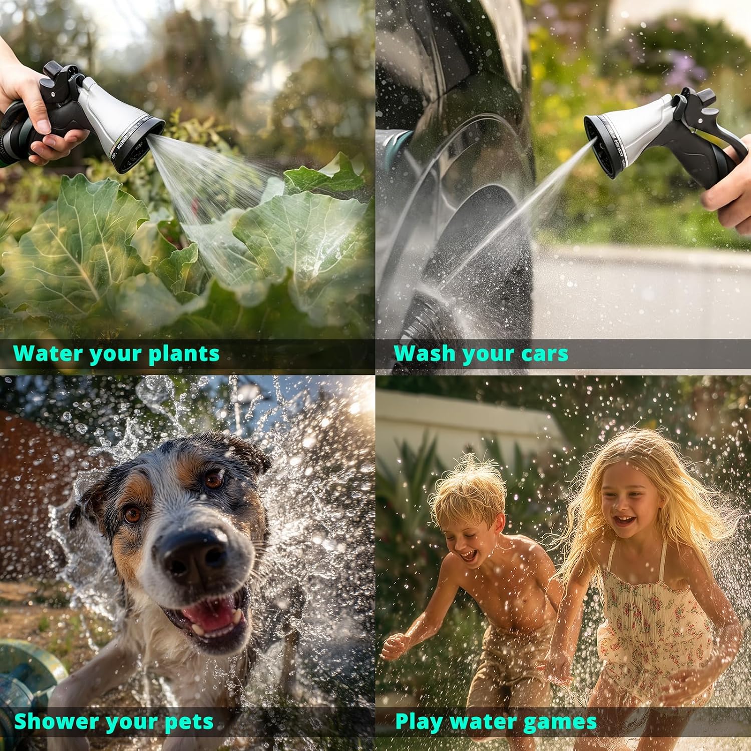 Thumbnail 5 de QUOBAS Metal Garden Hose Nozzle