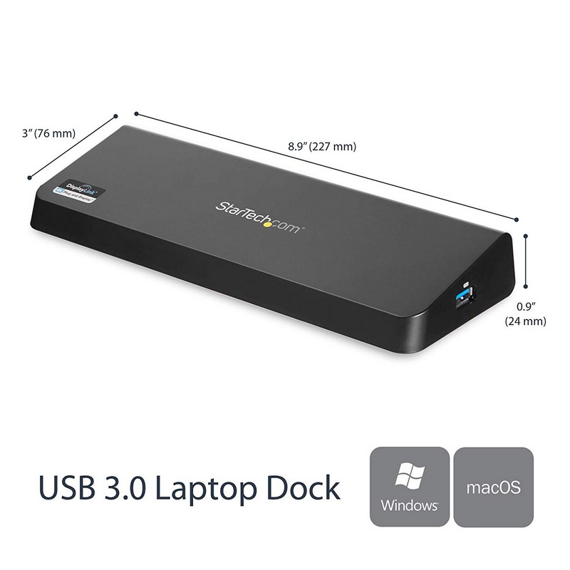 Thumbnail 3 de Startech Docking Station USB 3.0 para dos monitores 4K