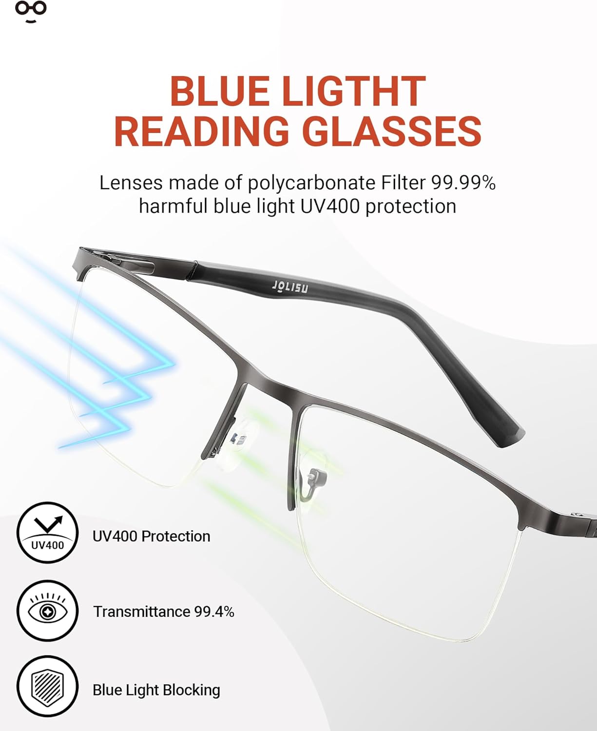 Thumbnail 4 de JOLISU 4 Pack Lesebrille +1,00 👓