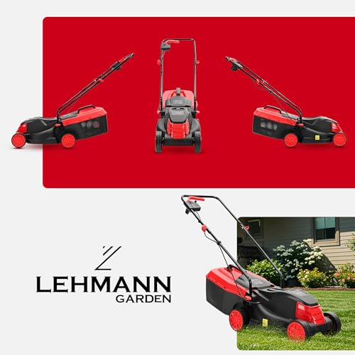 Thumbnail 7 de LEHMANN Tagliaerba Elettrico 1200 W, 32 cm, 25 L, altezza 25–65 mm, fino a 500 m²