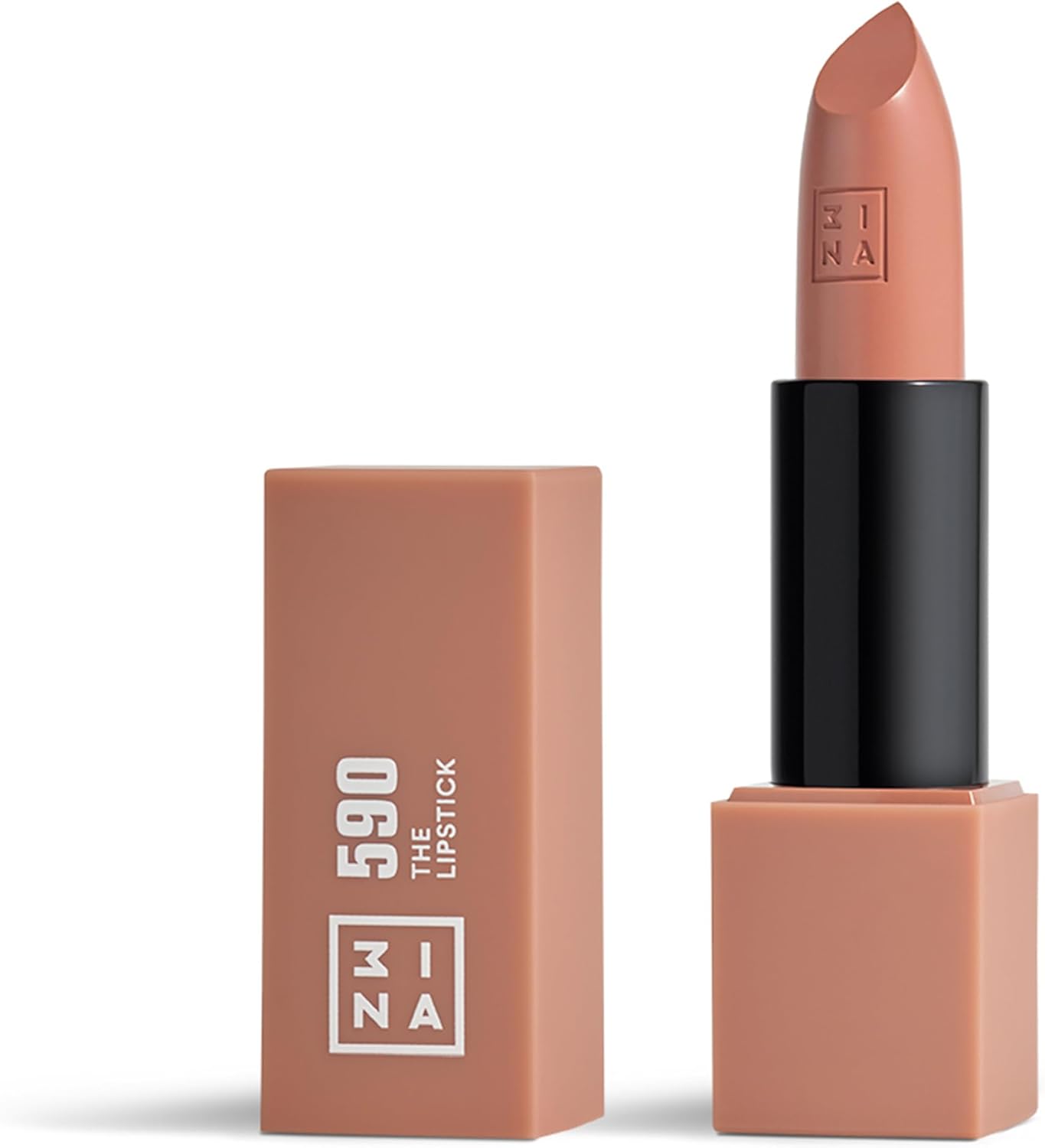 Detalle de 3INA The Lipstick 590 Nudo Inteso Rossetto Matte