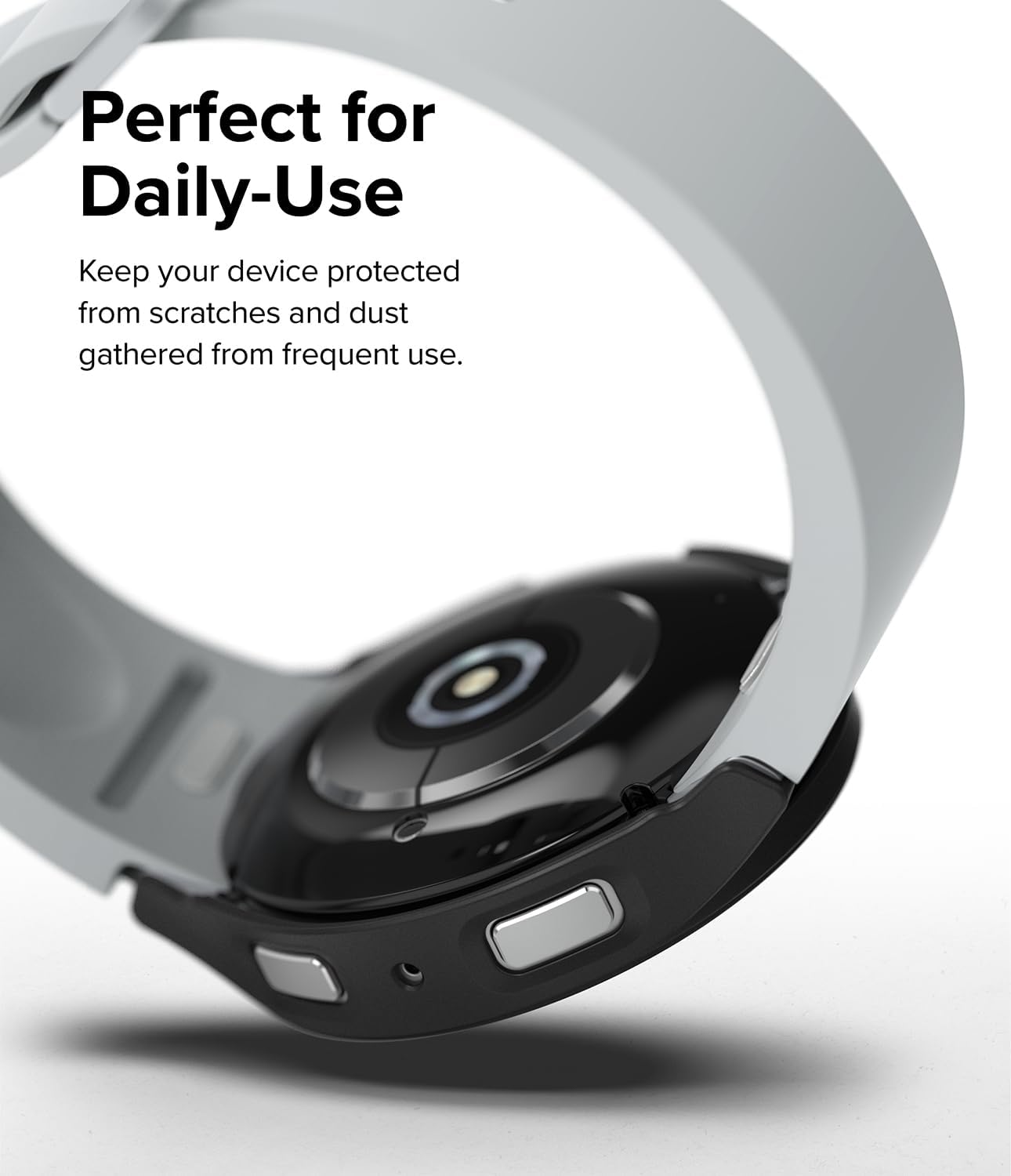 Thumbnail 6 de Ringke Slim 40mm Case for Samsung Galaxy Watch 6 (2 Pack) – Clear & Matte Black