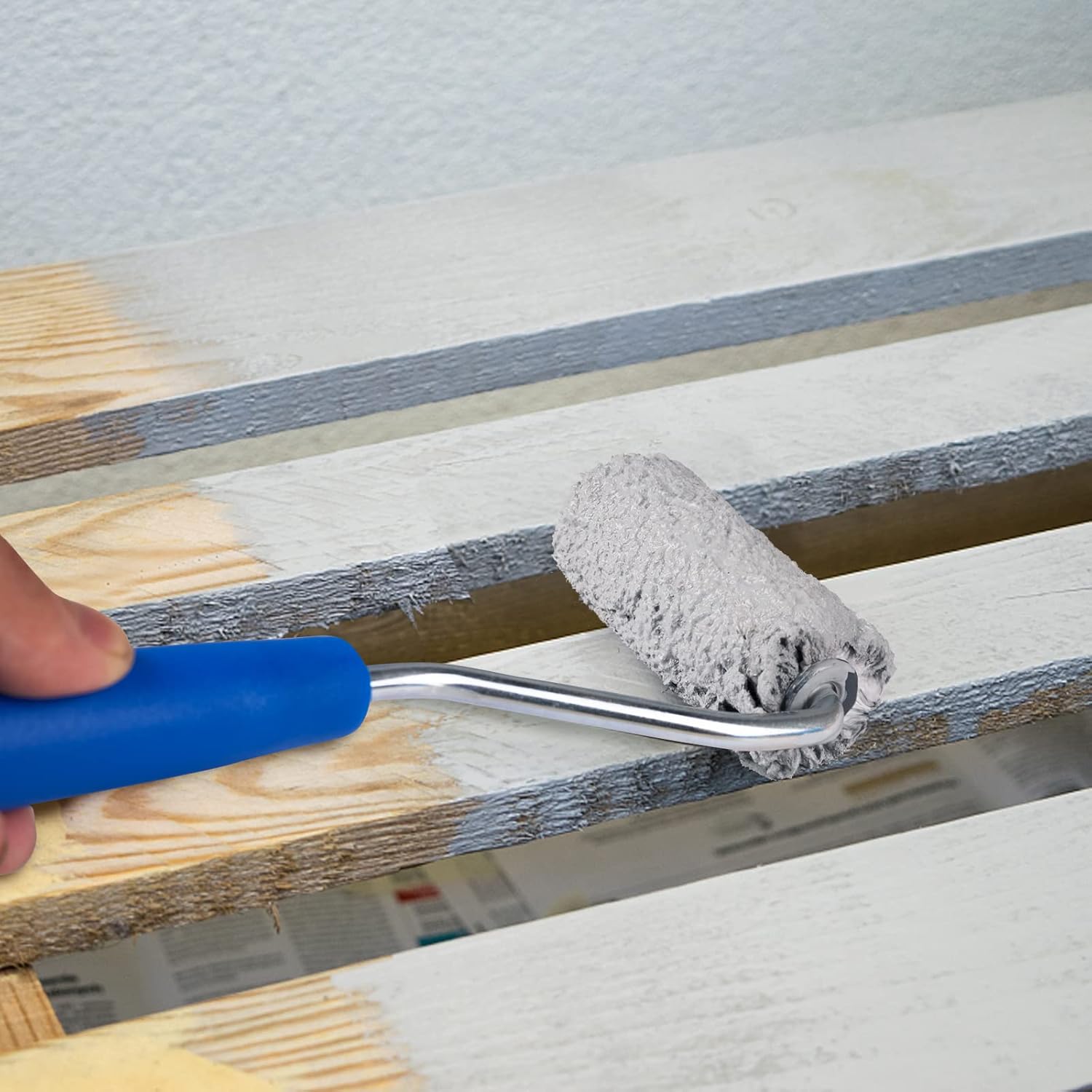 Thumbnail 5 de Mister Rui 2 Inch Paint Roller Set (50.8mm) – Mini Roller Kit with Soft Microfibre Covers