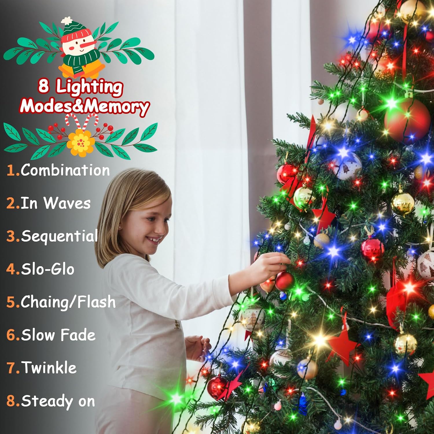 Thumbnail 4 de Dalugo Christmas Tree Lights 2m ๐