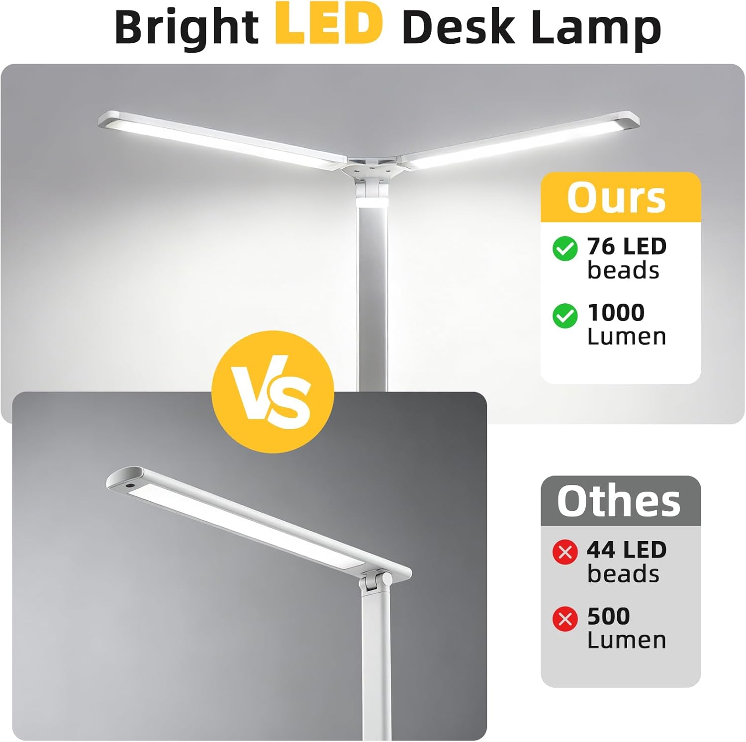 Thumbnail 4 de JVURICE LED Schreibtischlampe 15W Dimmbar Augenschutz