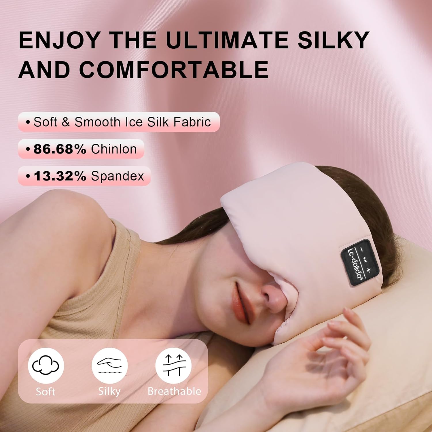 Detalle de LC-dolida Sleep Mask Ice Silk