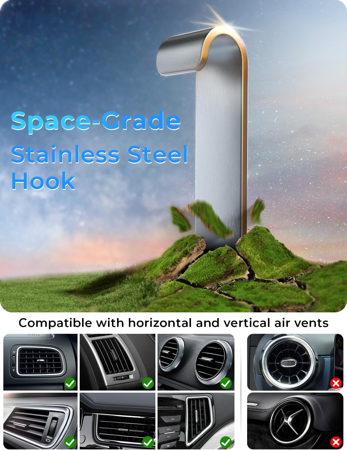 Thumbnail 5 de Holdersafe Phone Holder for Car Vent 35mm