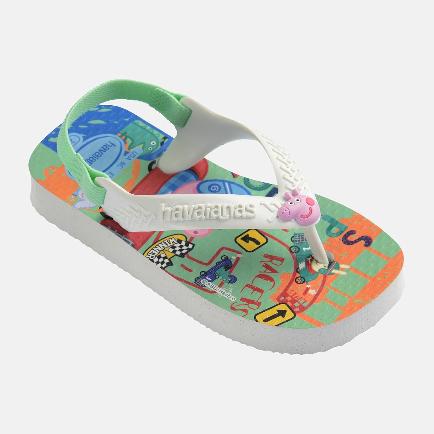 Thumbnail 1 de Havaianas Baby Peppa Pig Zehentrenner für Unisex-Babys – weiß