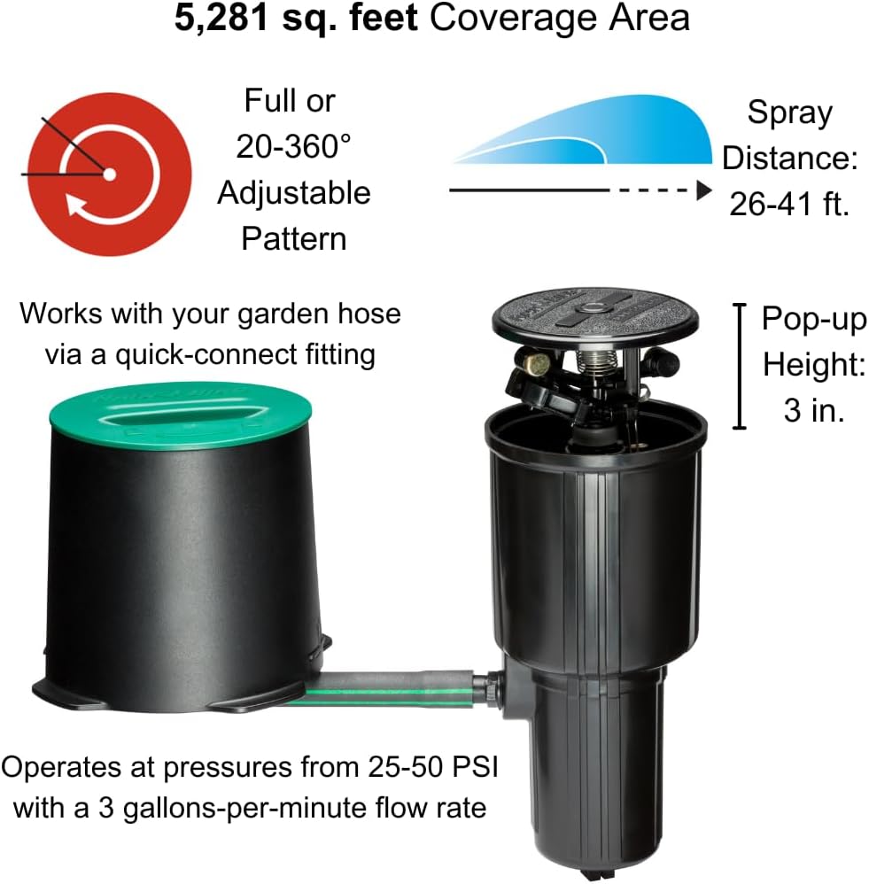 Detalle 2 de Rain Bird Impact Sprinkler LG3HE