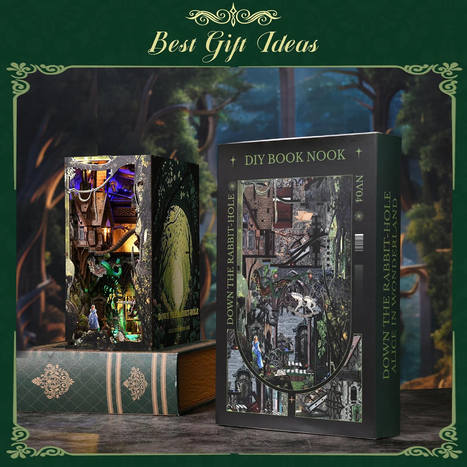 Thumbnail 4 de MiniCity Book Nook Kit – Puppenhaus-Buchstütze