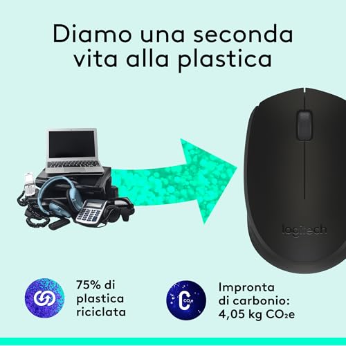 Thumbnail 4 de Logitech M171 Wireless Mouse per PC – Nero