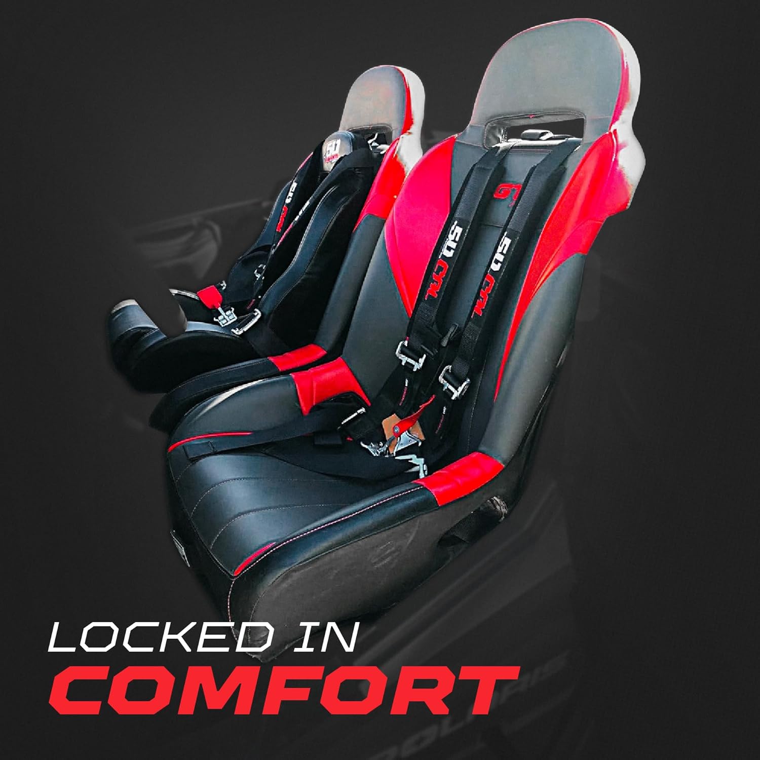 Thumbnail 6 de Red 4 Point Harness 4-Point Racing Harness