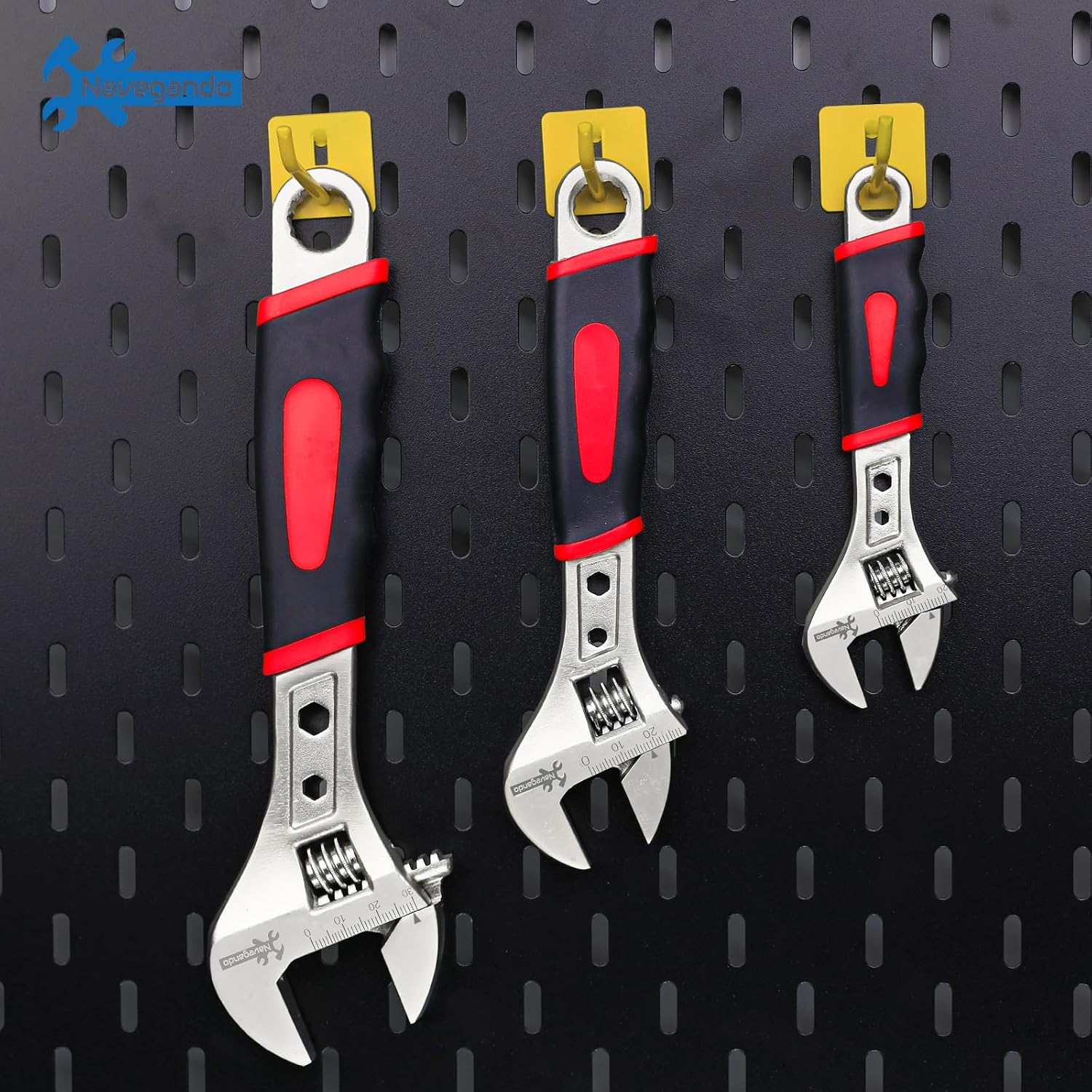 Thumbnail 2 de Navegando Adjustable Spanner Set 6/8/10-Inch