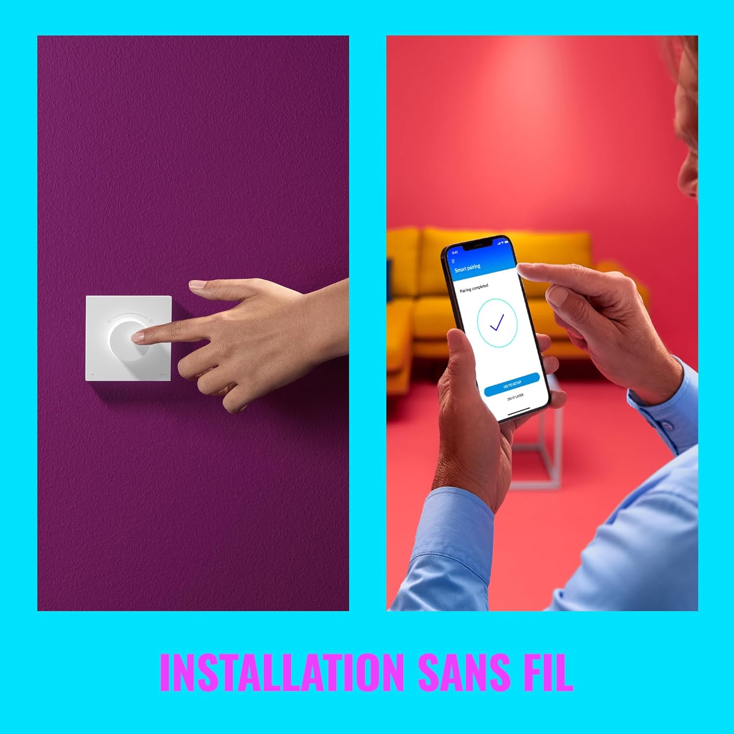 Thumbnail 4 de WiZ Smart Dial Switch — Interrupteur à cadran connecté sans installation